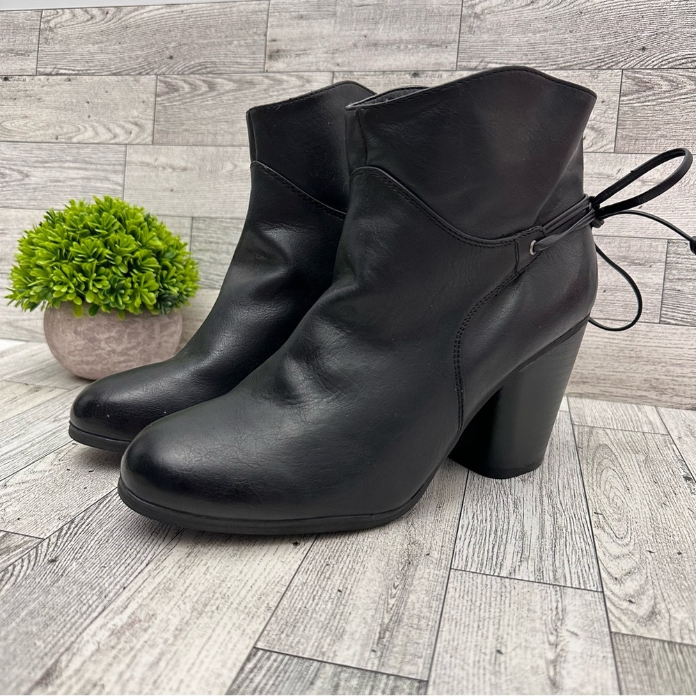 SHOE DAZZLE  Lolis Brown Ankle Booties  size US 9 UK 7 /EU 40